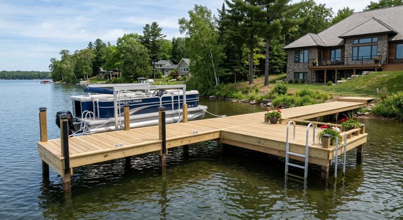 Water Dock Installation in Kansas City, KS