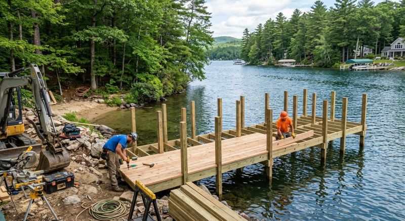 Boat Dock Installation in Kansas City, KS