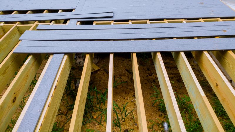 Damaged Composite Deck Boards