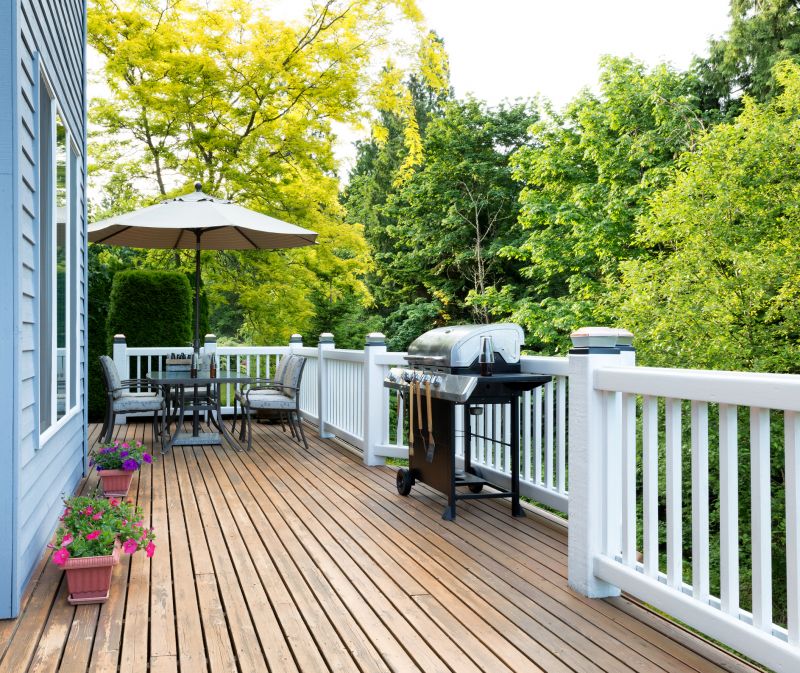 Outdoor Deck with Seating