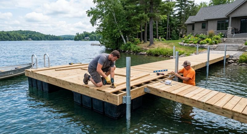 Dock Construction in Alpharetta, GA