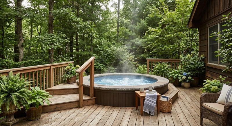 Hot Tub Deck Construction in Seattle, WA